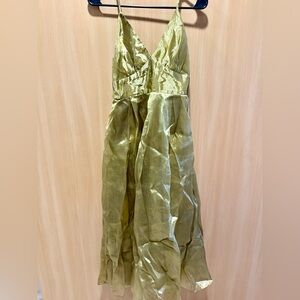 Anthropologie A-Line Pleated Dress